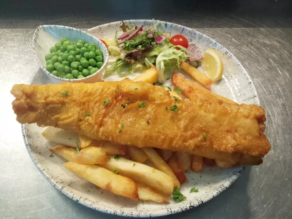Fish & Chips at The Brook Inn