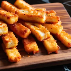 Halloumi fries