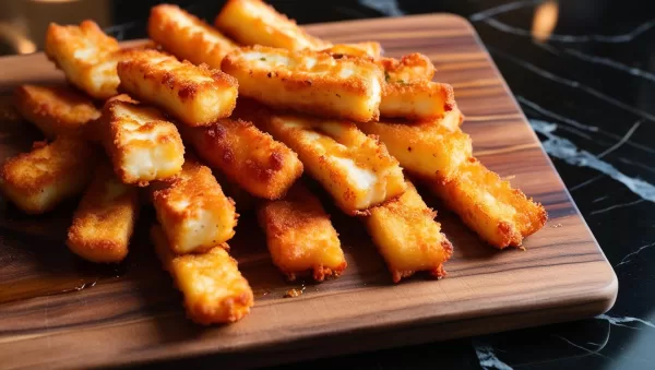 Halloumi fries
